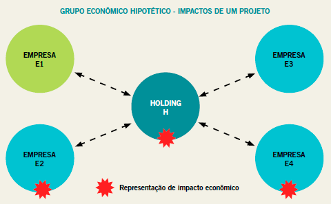 Grupo Econômico Hipotético - Impactos de um Projeto