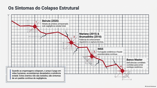 Os Sintomas do Colapso Estrutural